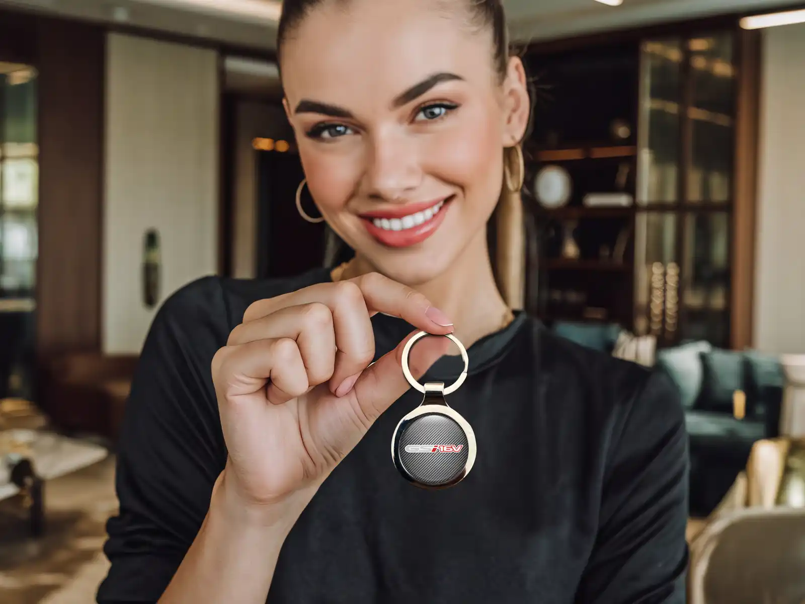 Opel Safety Keychains Force Durable Build Metal